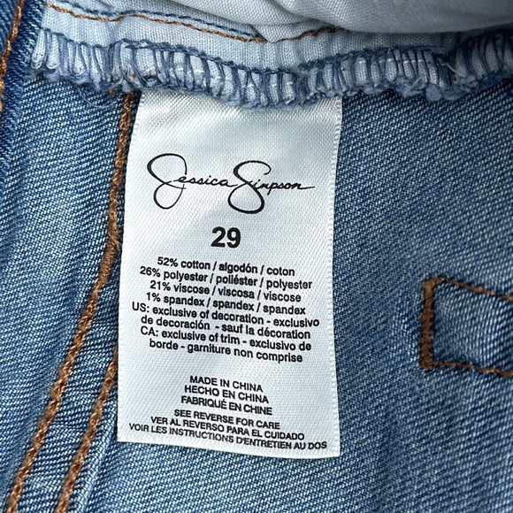Jessica Simpson Elyse denim buttonfly skort - Picture 5 of 12